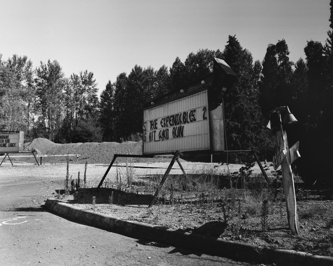 Valley 6 Drive-In: The Expendables Marquee