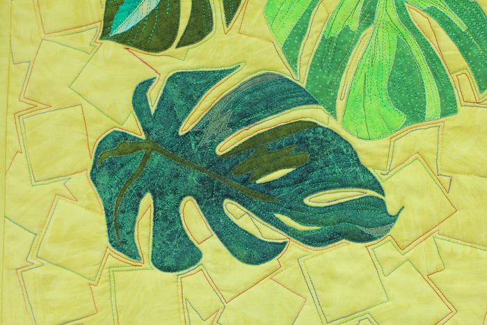 Monstera Deliciosa on Lime