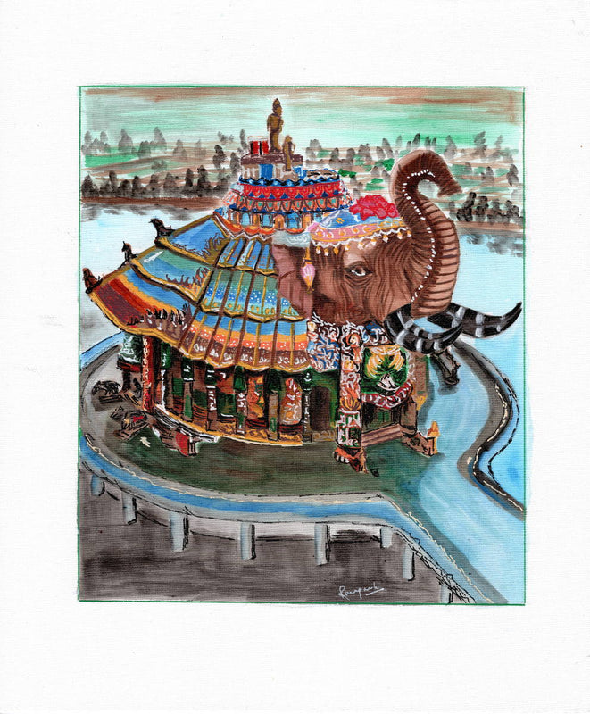 Elephant Temple Thailand