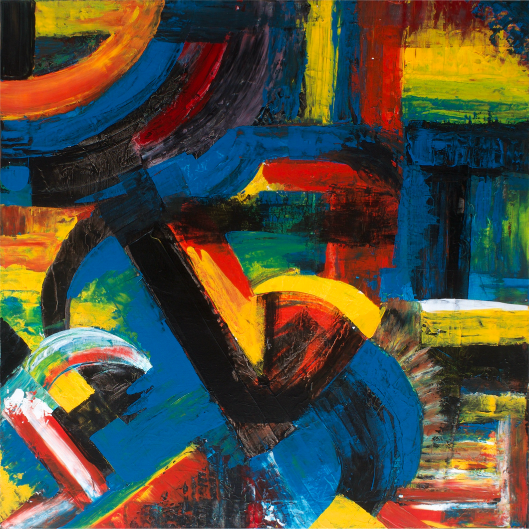 Triumvirate of Vibrance: Primary Colors in Motion