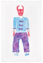 Load image into Gallery viewer, Devil in Purple Patterned Pants
