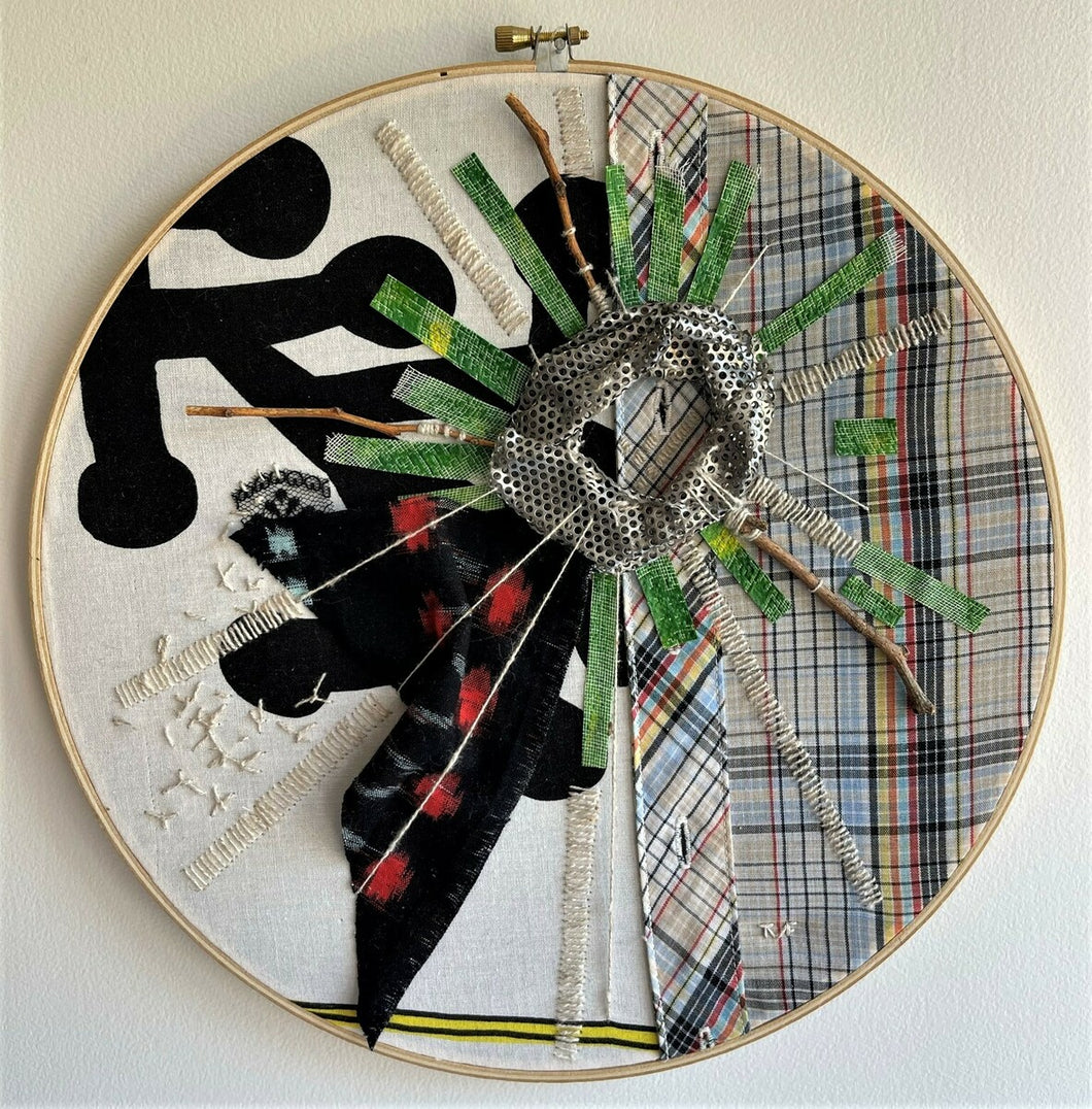 Untitled [metal sun]