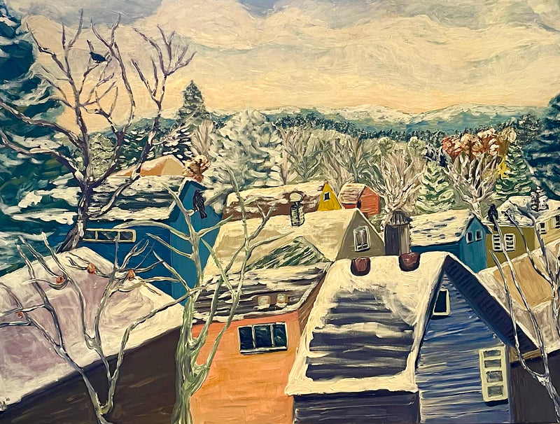 Snowy Rooftops