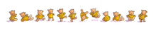 Load image into Gallery viewer, Teddies in a row

