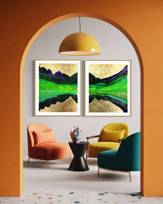 Rippling Reflections (set of 2)