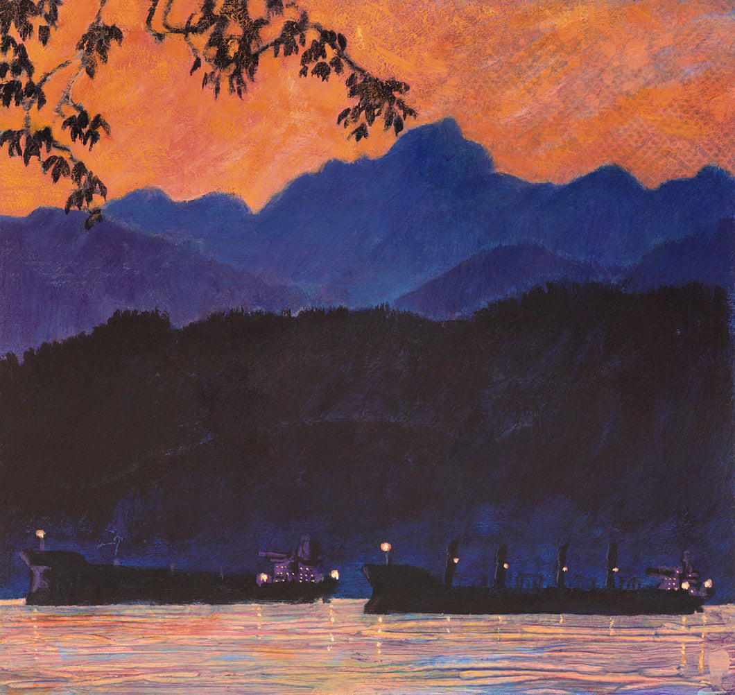 Crepuscule - Two Ships, Spanish Banks II