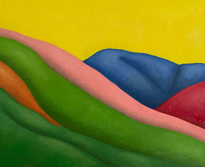 Fauvist California Rolling Hills