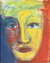 Load image into Gallery viewer, Untitled ( yellow face)
