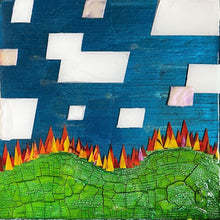 Load image into Gallery viewer, Treescape on the edge of a digital realm
