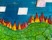 Load image into Gallery viewer, Treescape on the edge of a digital realm
