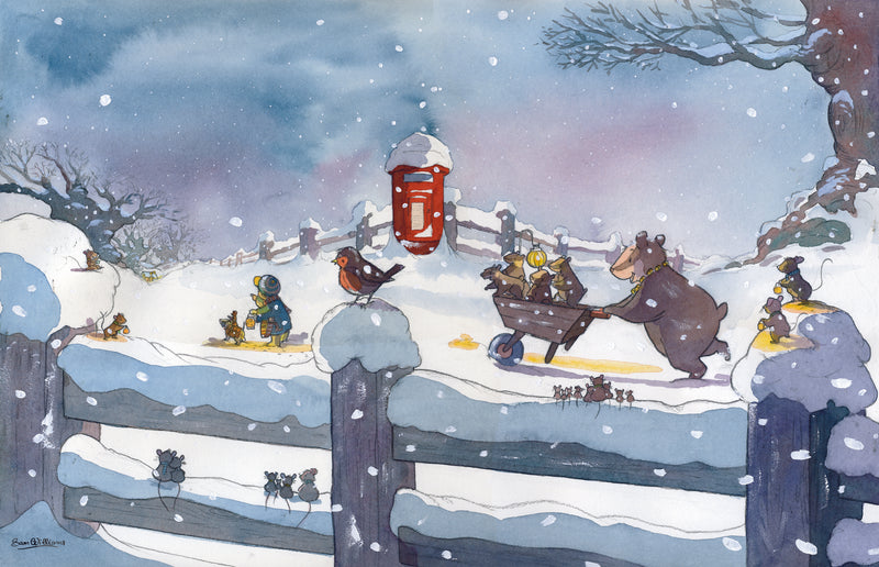Snowy Christmas Eve
