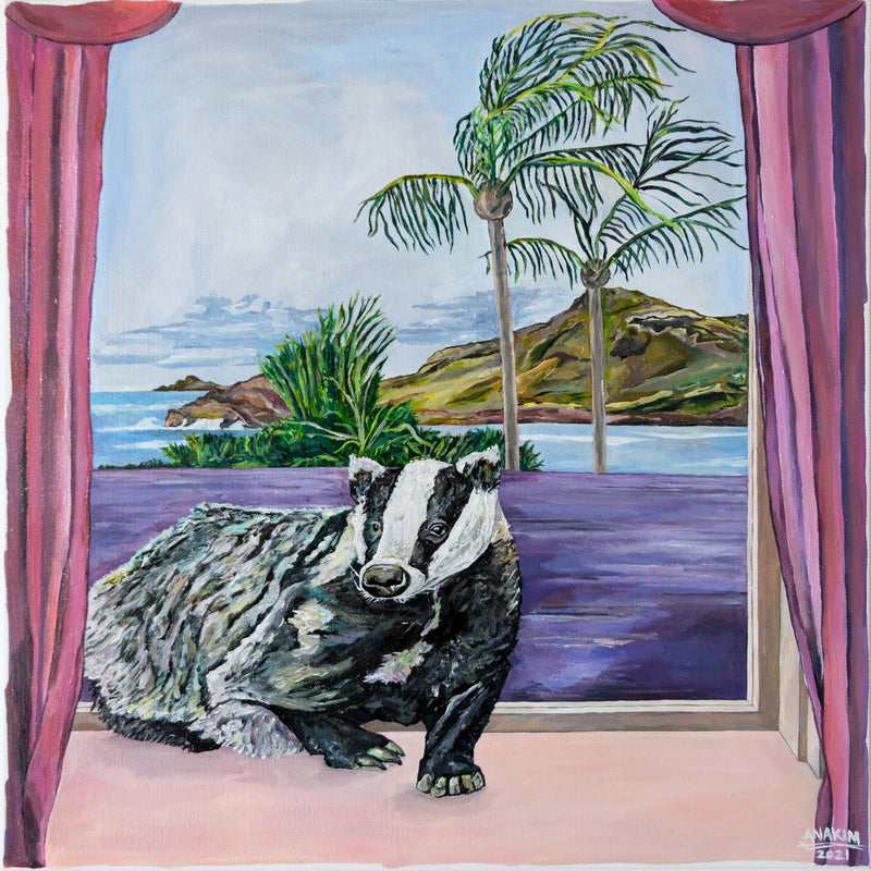 WIndow_Badger