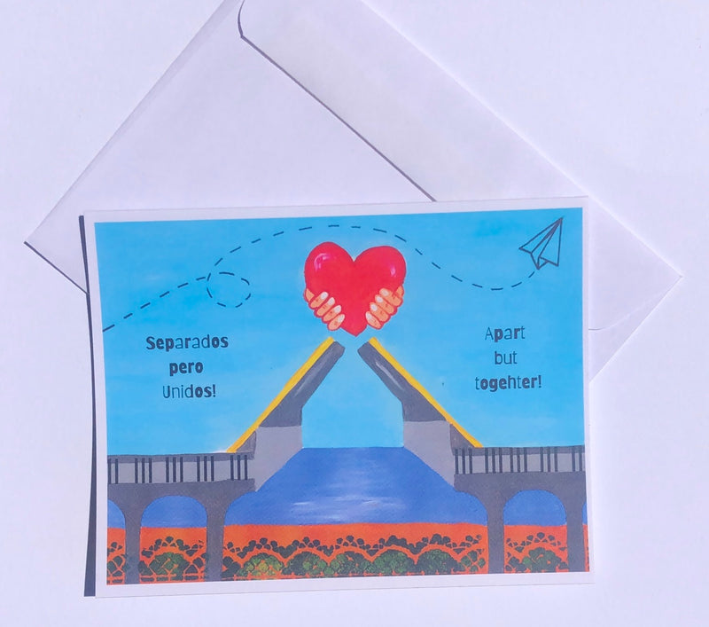 Separados pero juntos (Stationary card)