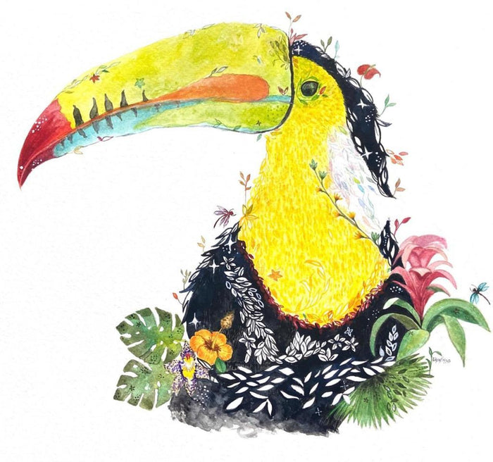 Rainbow-billed Toucan