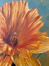 Load image into Gallery viewer, Letting the sun touch her curved corolla and gauzy petals
