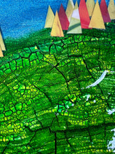 Load image into Gallery viewer, Treescape on the edge of a digital realm
