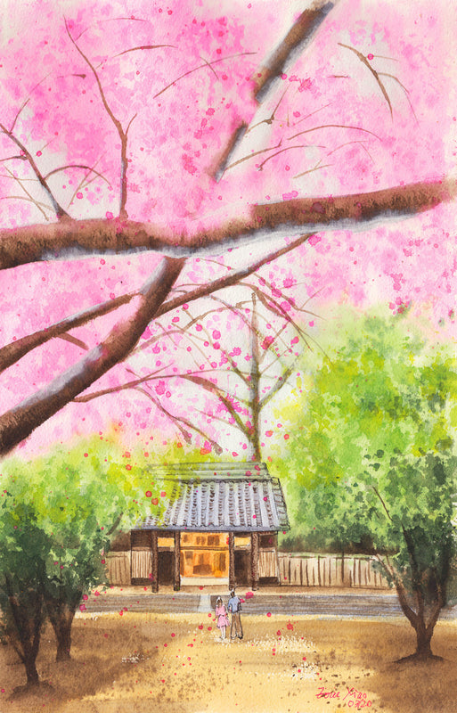 A Pink Spring Day