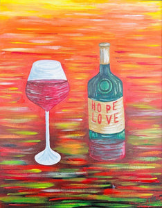 "Love and Hope" Wine