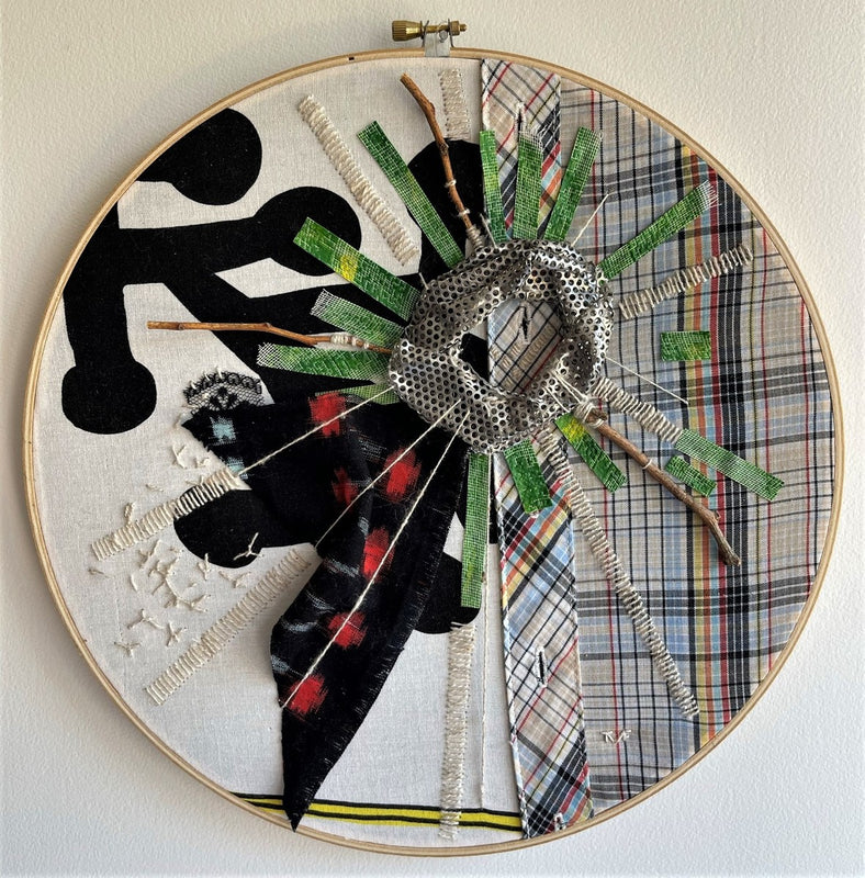 Untitled (metal sun)