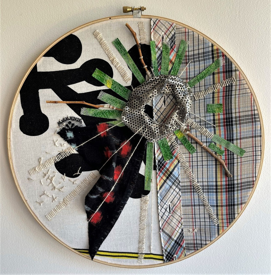 Untitled (metal sun)