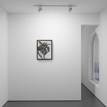 Load image into Gallery viewer, From the center of my life came deep blue shadows on azure seawater.
